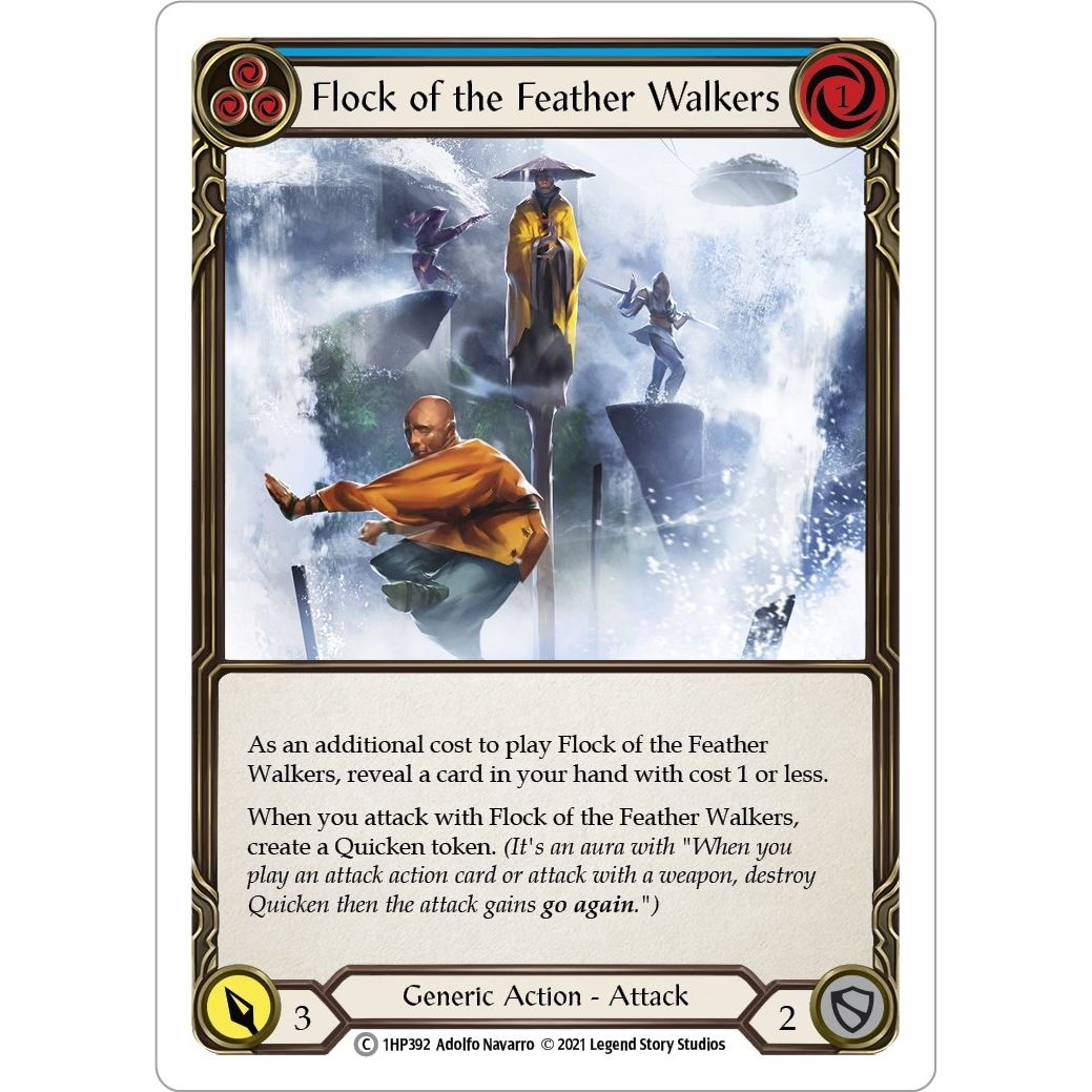 Image for Flock of the Feather Walkers (Blue) (1HP392) (1HP) - Flesh and Blood TCG