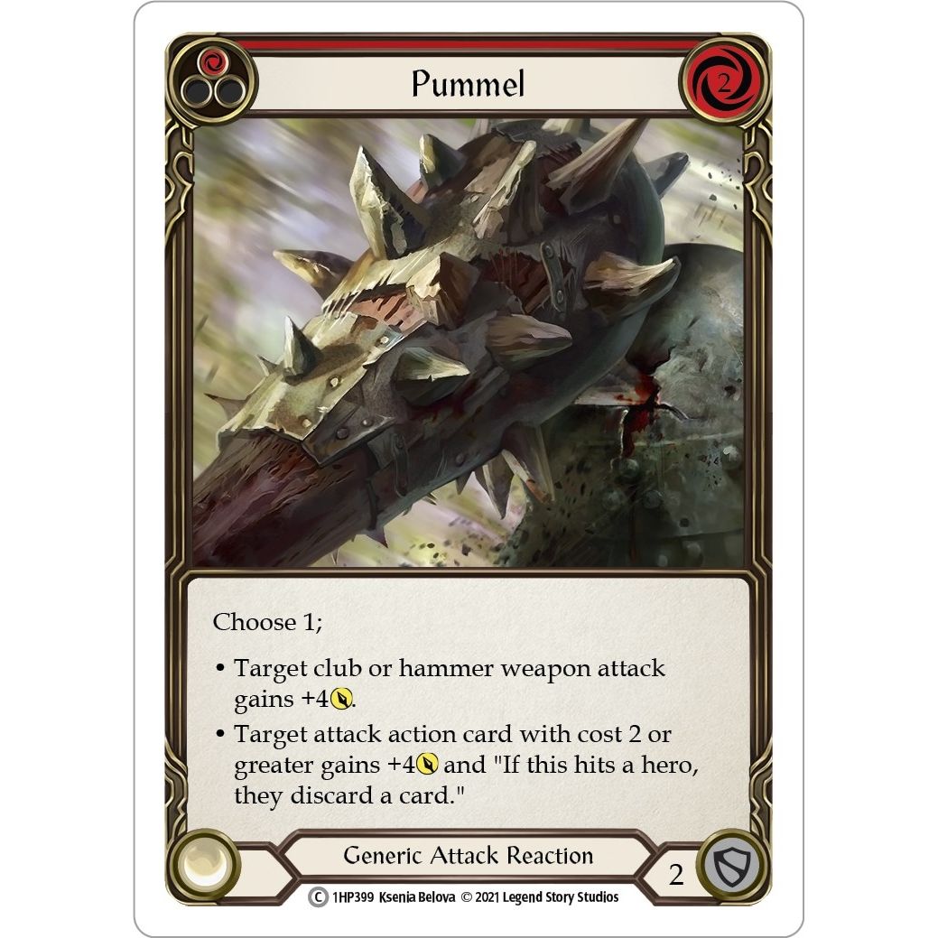 Image for Pummel (Red) (1HP399) (1HP) - Flesh and Blood TCG