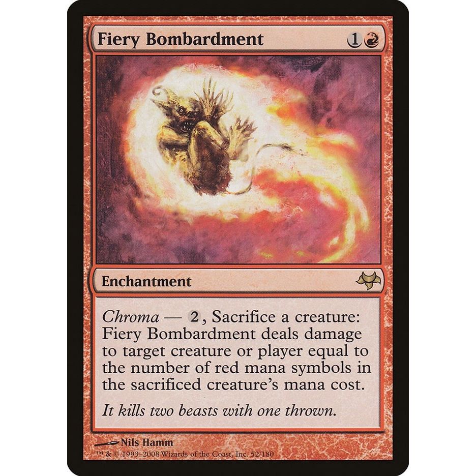 Image for Fiery Bombardment (52) (EVE) - Magic: The Gathering
