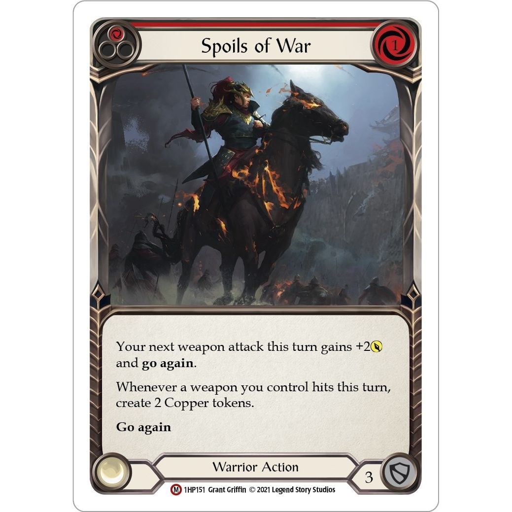 Image for Spoils of War (1HP151) (1HP) - Flesh and Blood TCG