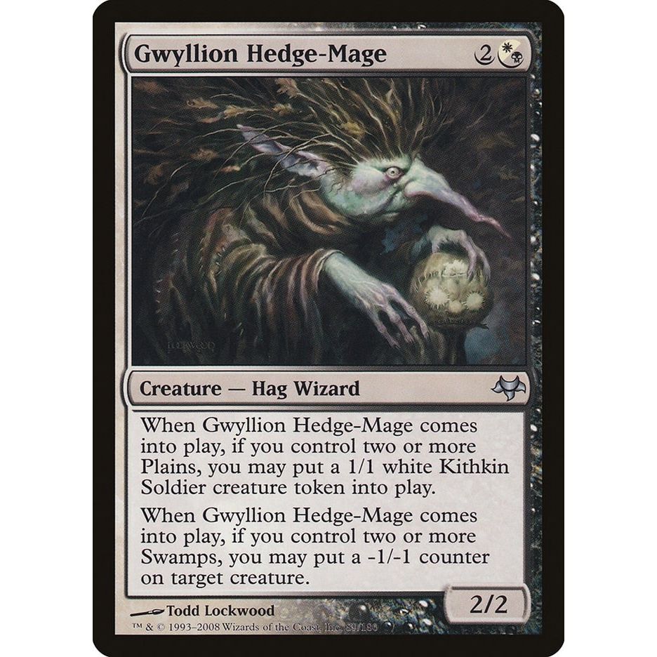 Image for Gwyllion Hedge-Mage (89) (EVE) - Magic: The Gathering
