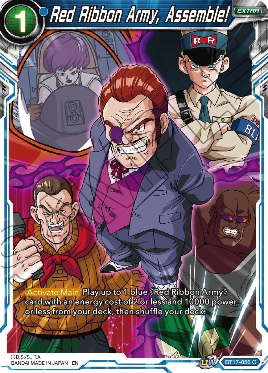 Image for Red Ribbon Army, Assemble! (BT17-056) (DBS-B17) - Dragon Ball Super: Masters