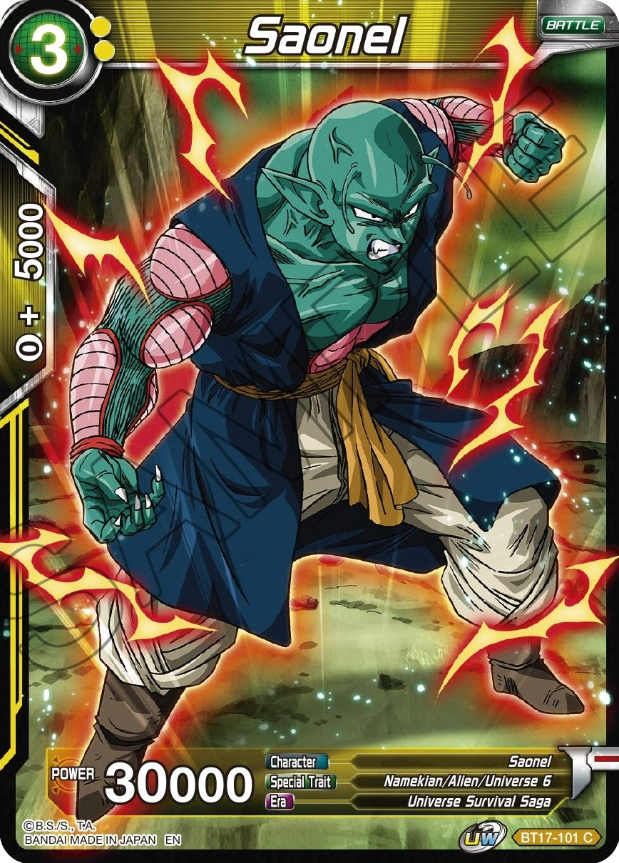 Image for Saonel (BT17-101) (DBS-B17) - Dragon Ball Super: Masters