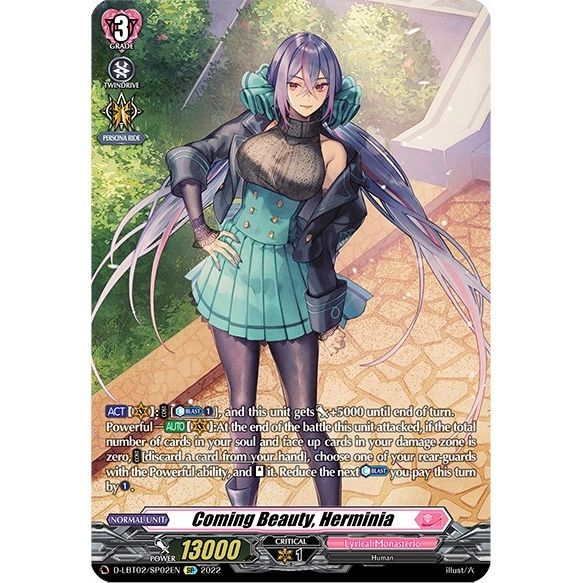 Image for Coming Beauty, Herminia (SP) (D-LBT02/SP02EN) (D-LBT02) - Cardfight Vanguard