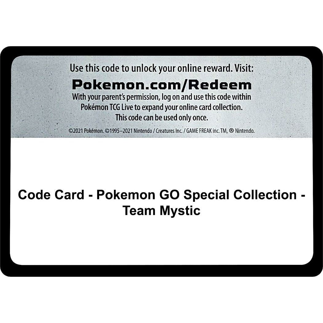 Image for Code Card - Pokemon GO Special Collection - Team Mystic (PGO) - Pokemon
