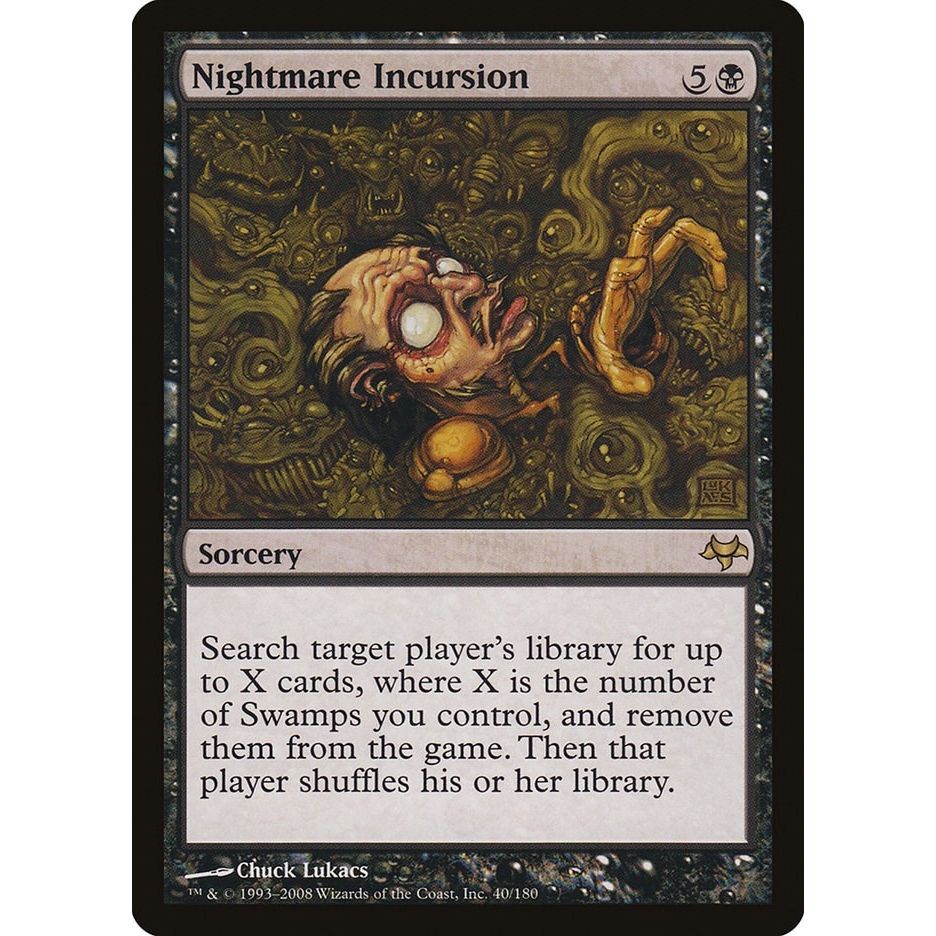 Image for Nightmare Incursion (40) (EVE) - Magic: The Gathering