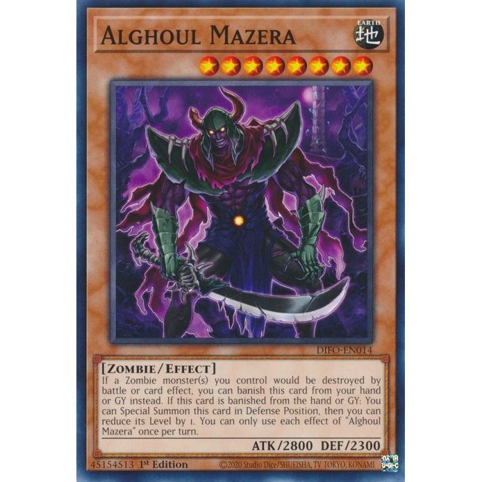 Image for Alghoul Mazera (DIFO-EN014) (DIFO) - YuGiOh