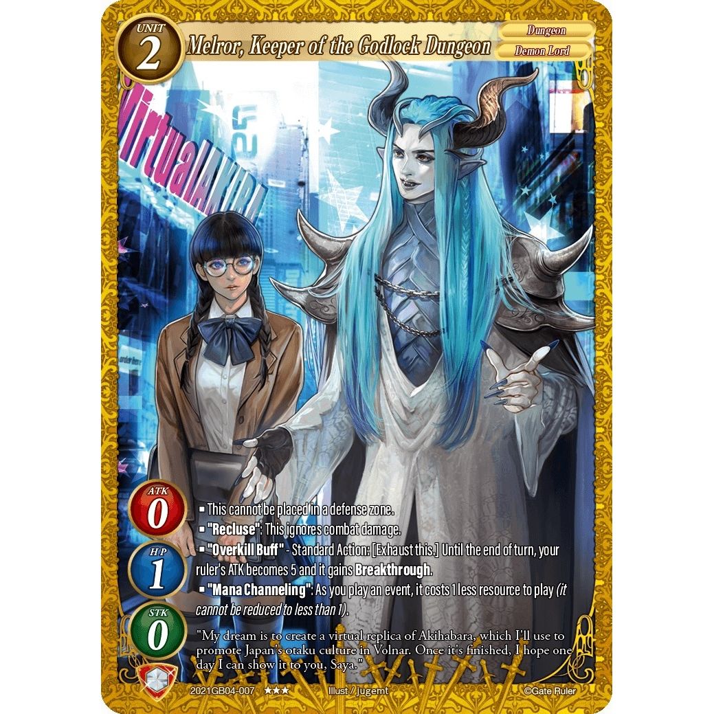Image for Melror, Keeper of the Godlock Dungeon (2021GB04-007) - Gate Ruler