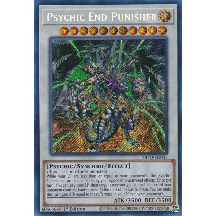 Image for Psychic End Punisher (DIFO-EN043) (DIFO) - YuGiOh