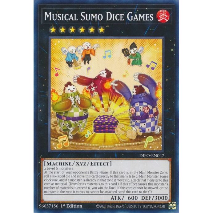 Image for Musical Sumo Dice Games (DIFO-EN047) (DIFO) - YuGiOh
