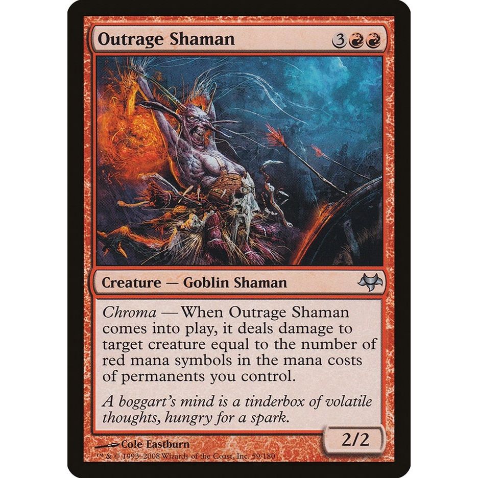 Image for Outrage Shaman (59) (EVE) - Magic: The Gathering
