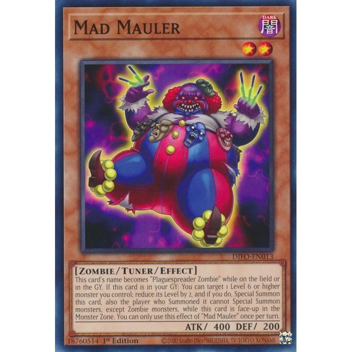 Image for Mad Mauler (DIFO-EN013) (DIFO) - YuGiOh