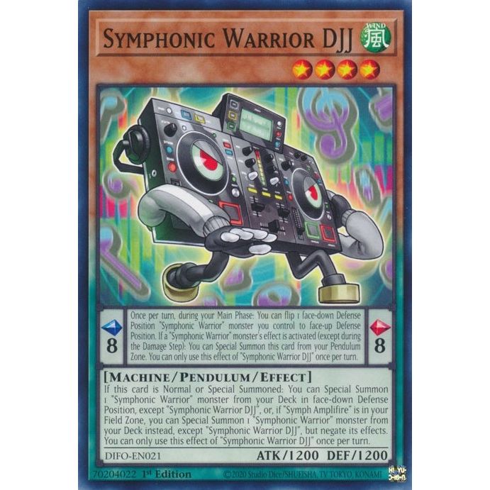 Image for Symphonic Warrior DJJ (DIFO-EN021) (DIFO) - YuGiOh