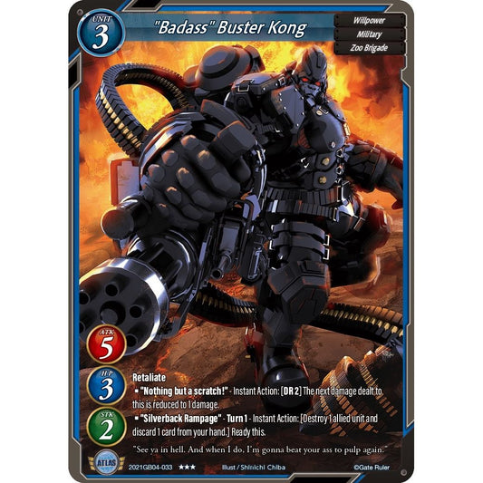 Image for "Badass" Buster Kong (2021GB04-033) - Gate Ruler