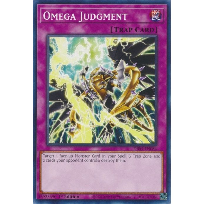 Image for Omega Judgment (DIFO-EN084) (DIFO) - YuGiOh
