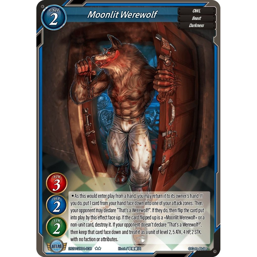 Image for Moonlit Werewolf (2021GB04-038) - Gate Ruler