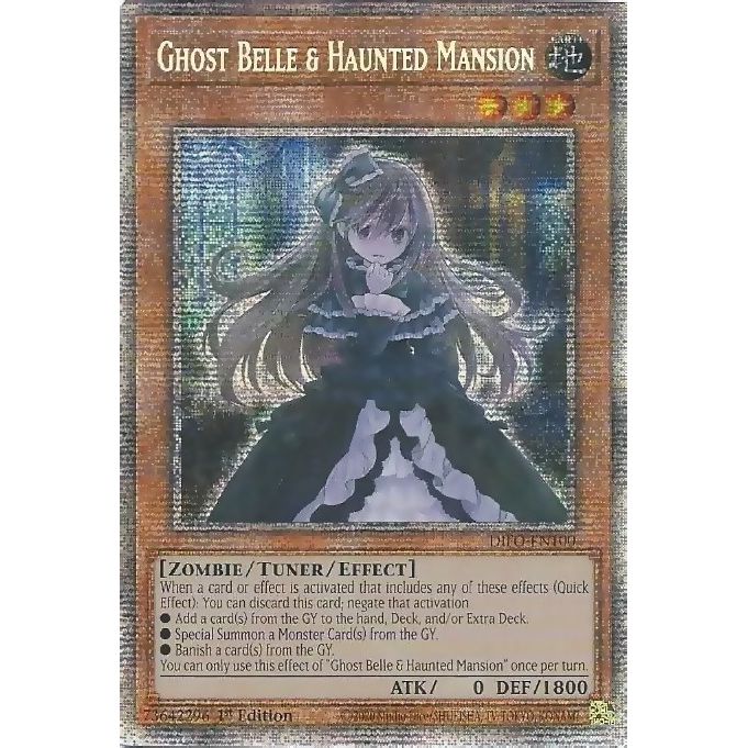 Image for Ghost Belle & Haunted Mansion (Starlight Rare) (DIFO-EN100) (DIFO) - YuGiOh
