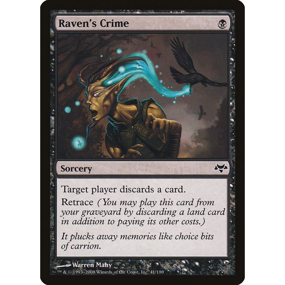 Image for Raven's Crime (41) (EVE) - Magic: The Gathering