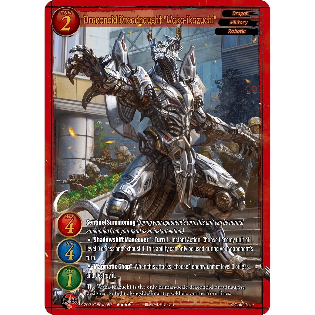Image for Draconoid Dreadnaught "Waka-ikazuchi" (2021GB04-057) - Gate Ruler