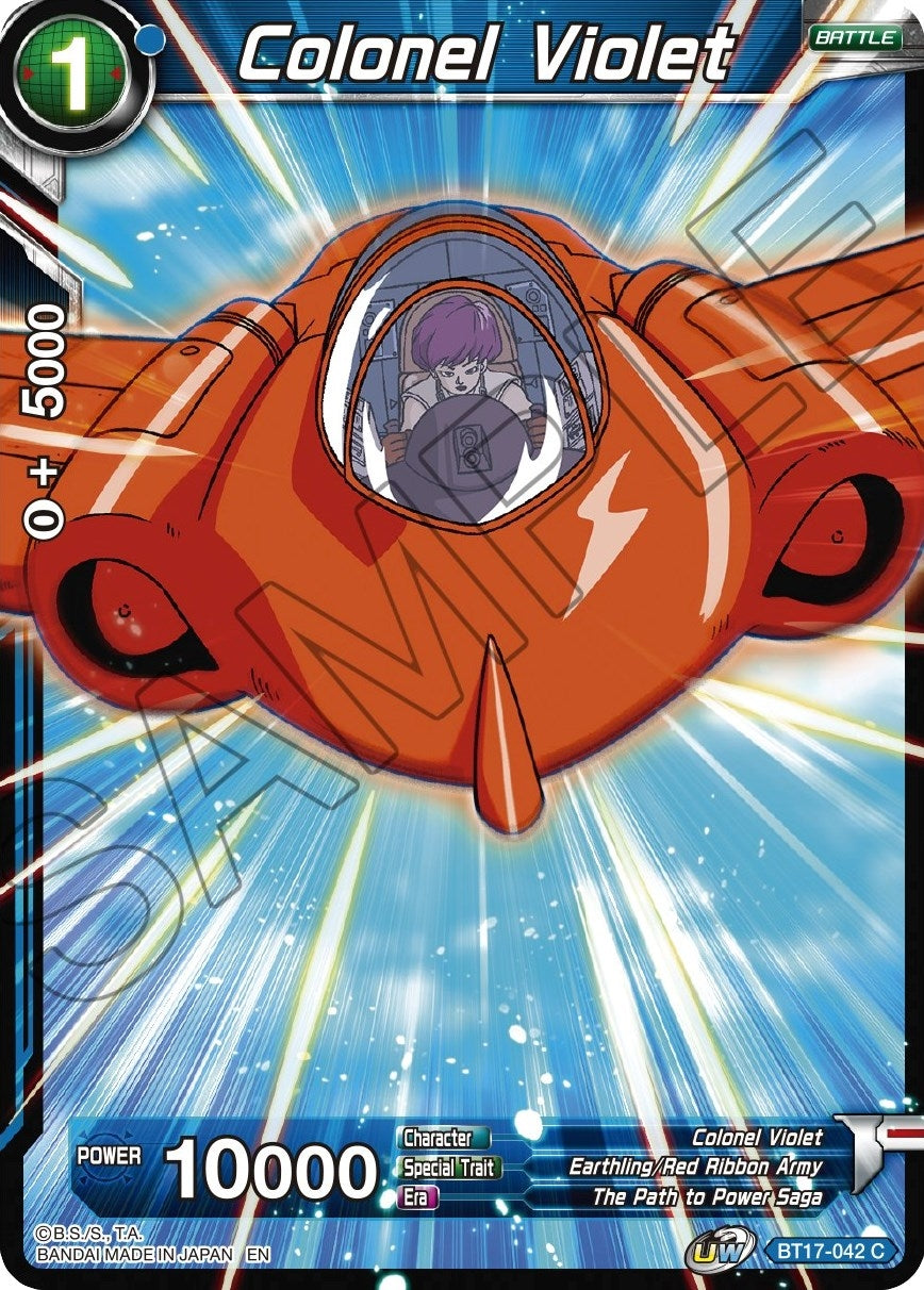 Image for Colonel Violet (BT17-042) (DBS-B17) - Dragon Ball Super: Masters