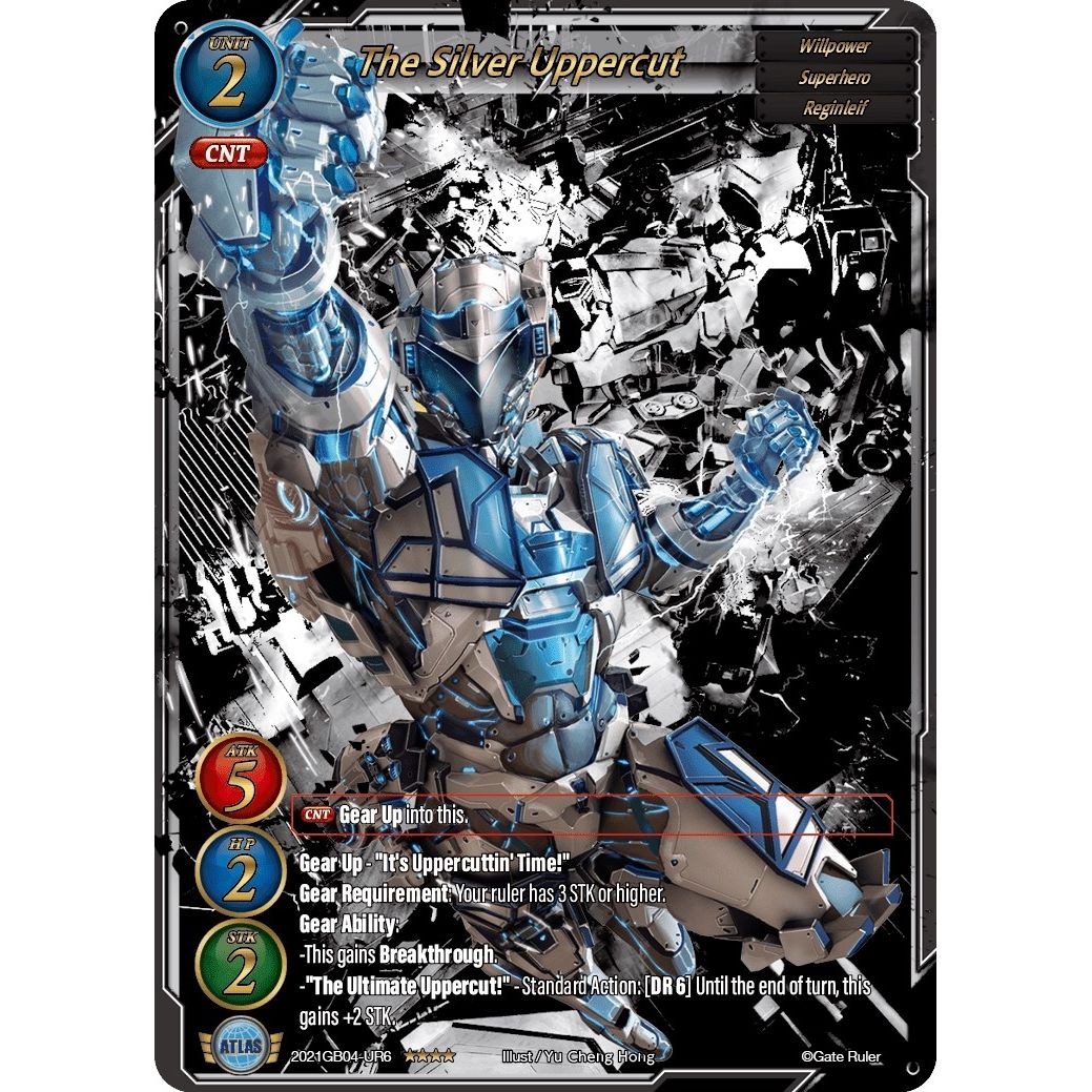 Image for The Silver Uppercut (Uber Rare) (2021GB04-UR6) - Gate Ruler