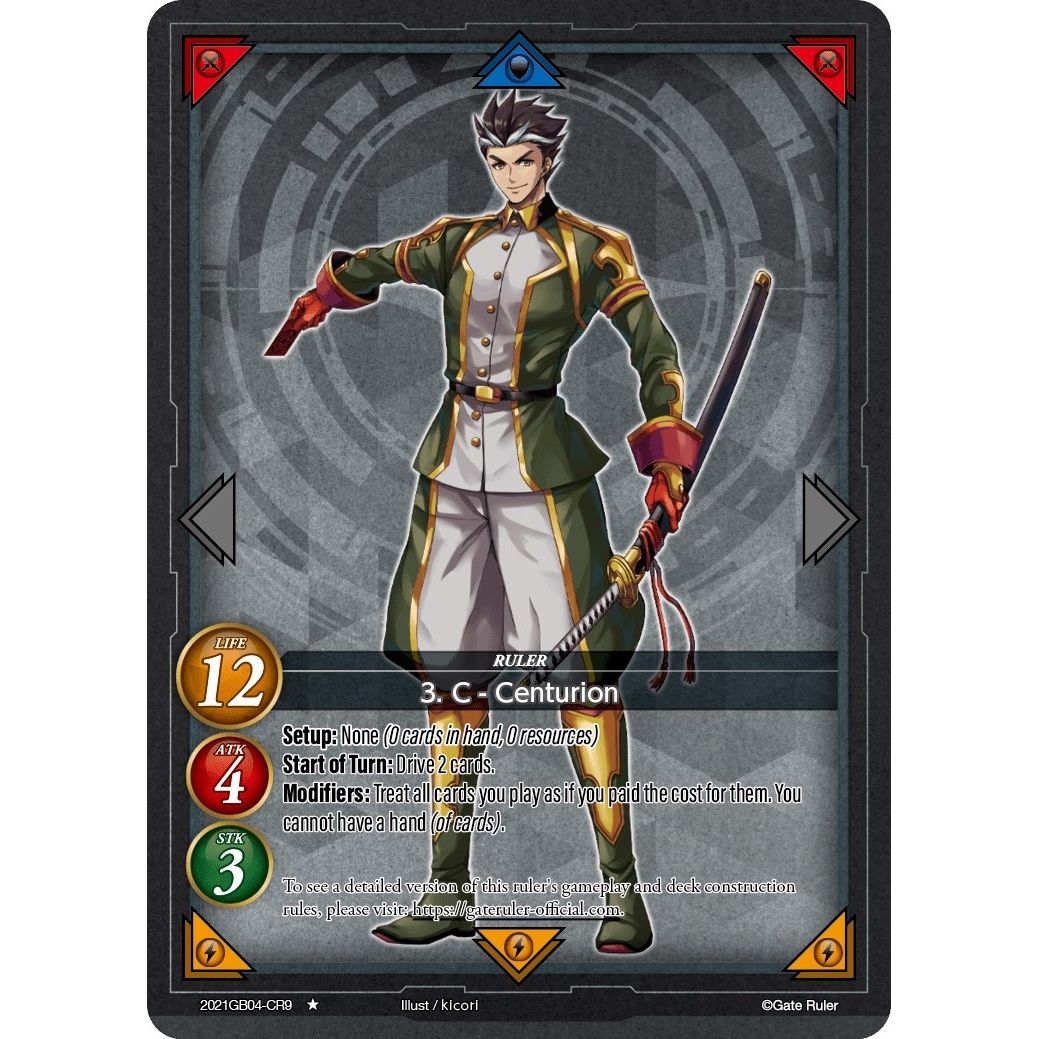Image for 3. C - Centurion (CR9) (2021GB04-CR9) - Gate Ruler