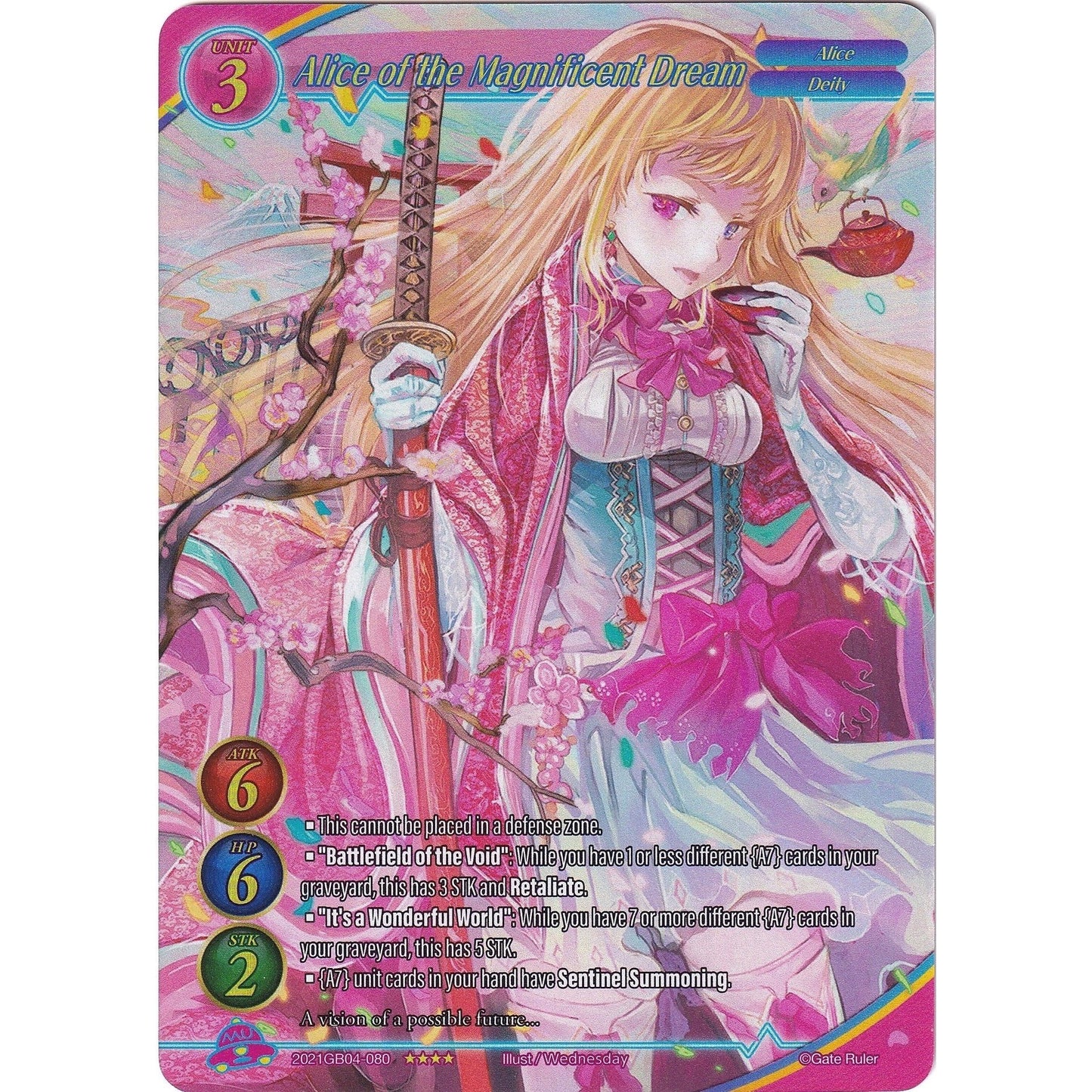Image for Alice of the Magnificent Dream (Full Art) (2021GB04-080) - Gate Ruler