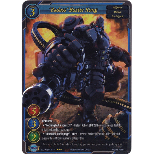 Image for "Badass" Buster Kong (Full Art) (2021GB04-033) - Gate Ruler