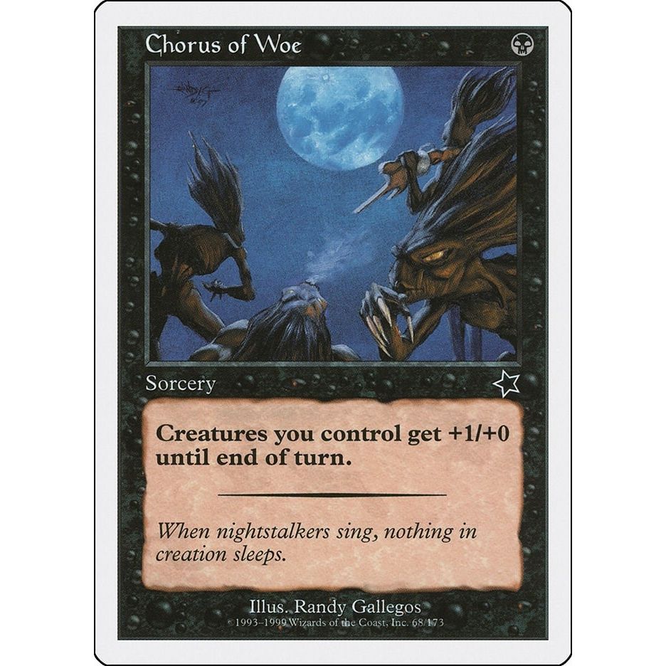 Image for Chorus of Woe (68) (S99) - Magic: The Gathering