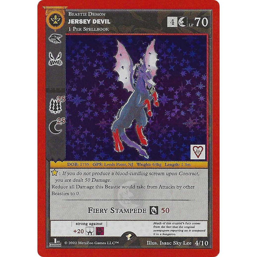 Image for Jersey Devil (4/10) (REV) - MetaZoo