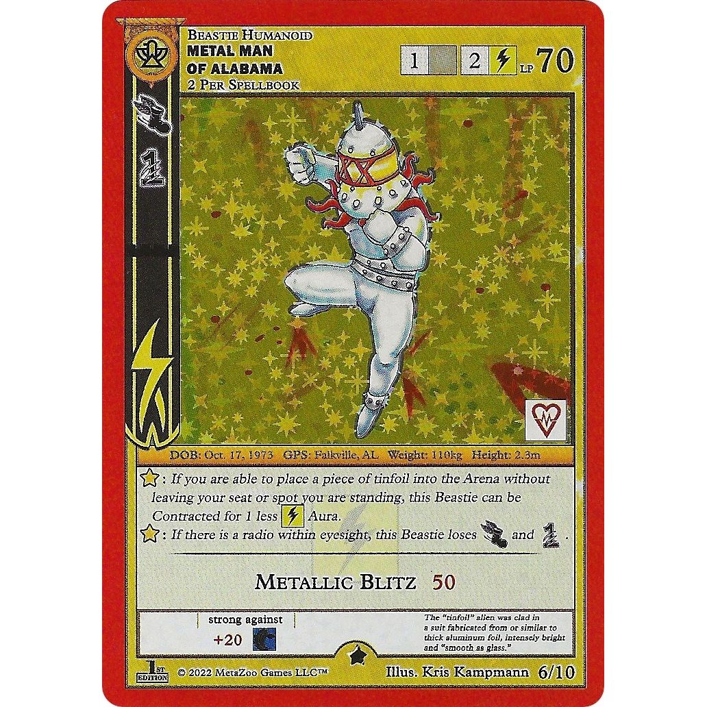 Image for Metal Man of Alabama (6/10) (REV) - MetaZoo