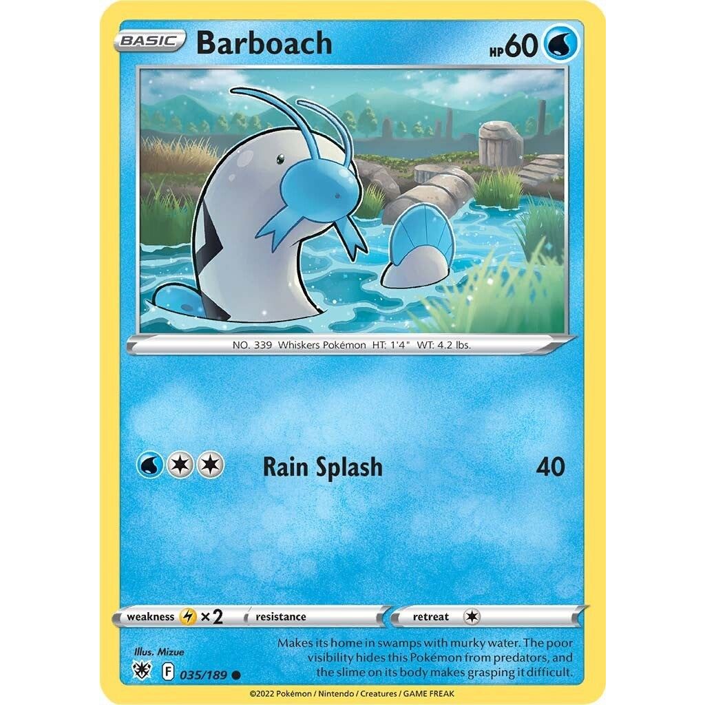 Image for Barboach (035/189) (SWSH10) - Pokemon