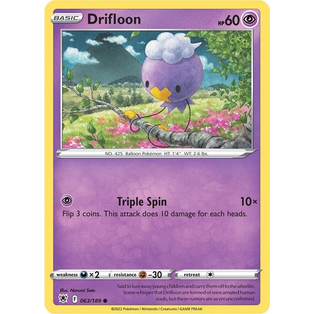 Image for Drifloon (063/189) (SWSH10) - Pokemon
