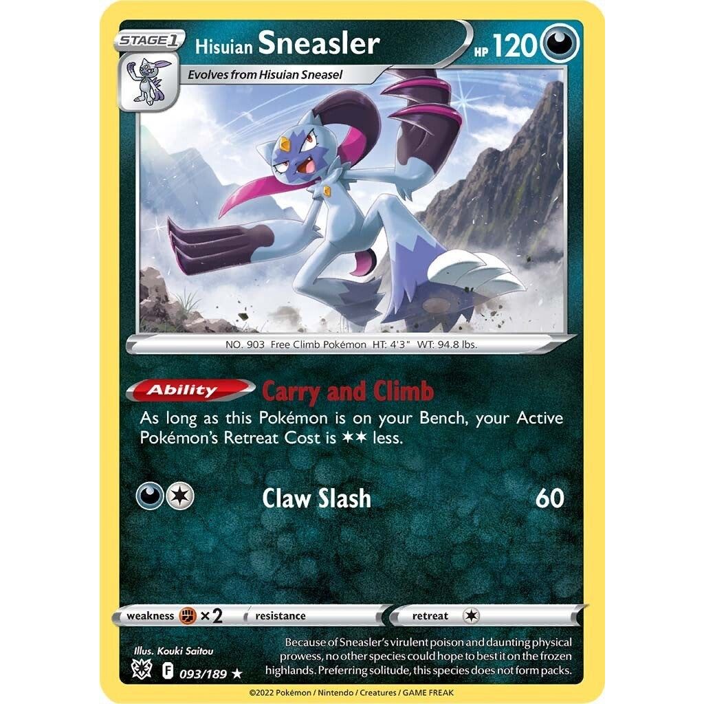 Image for Hisuian Sneasler (093/189) (SWSH10) - Pokemon