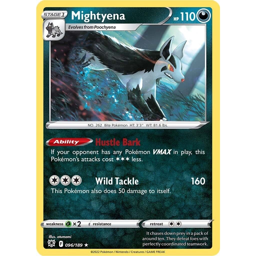 Image for Mightyena (096/189) (SWSH10) - Pokemon