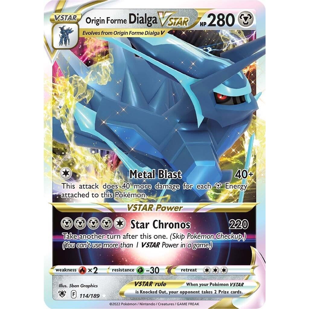 Image for Origin Forme Dialga VSTAR (114/189) (SWSH10) - Pokemon