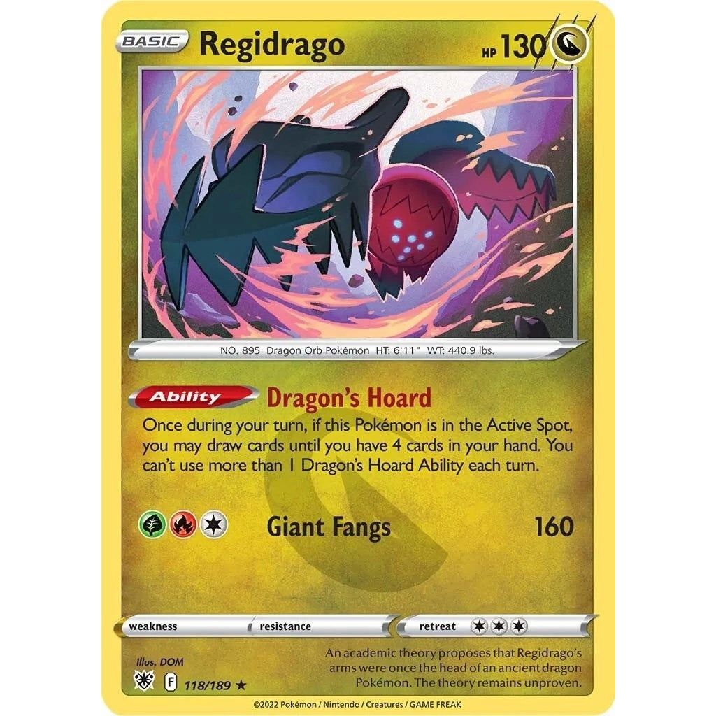 Image for Regidrago (118/189) (SWSH10) - Pokemon