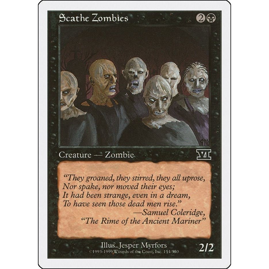 Image for Scathe Zombies (154) (6ED) - Magic: The Gathering