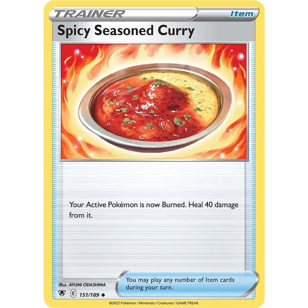 Image for Spicy Seasoned Curry (151/189) (SWSH10) - Pokemon