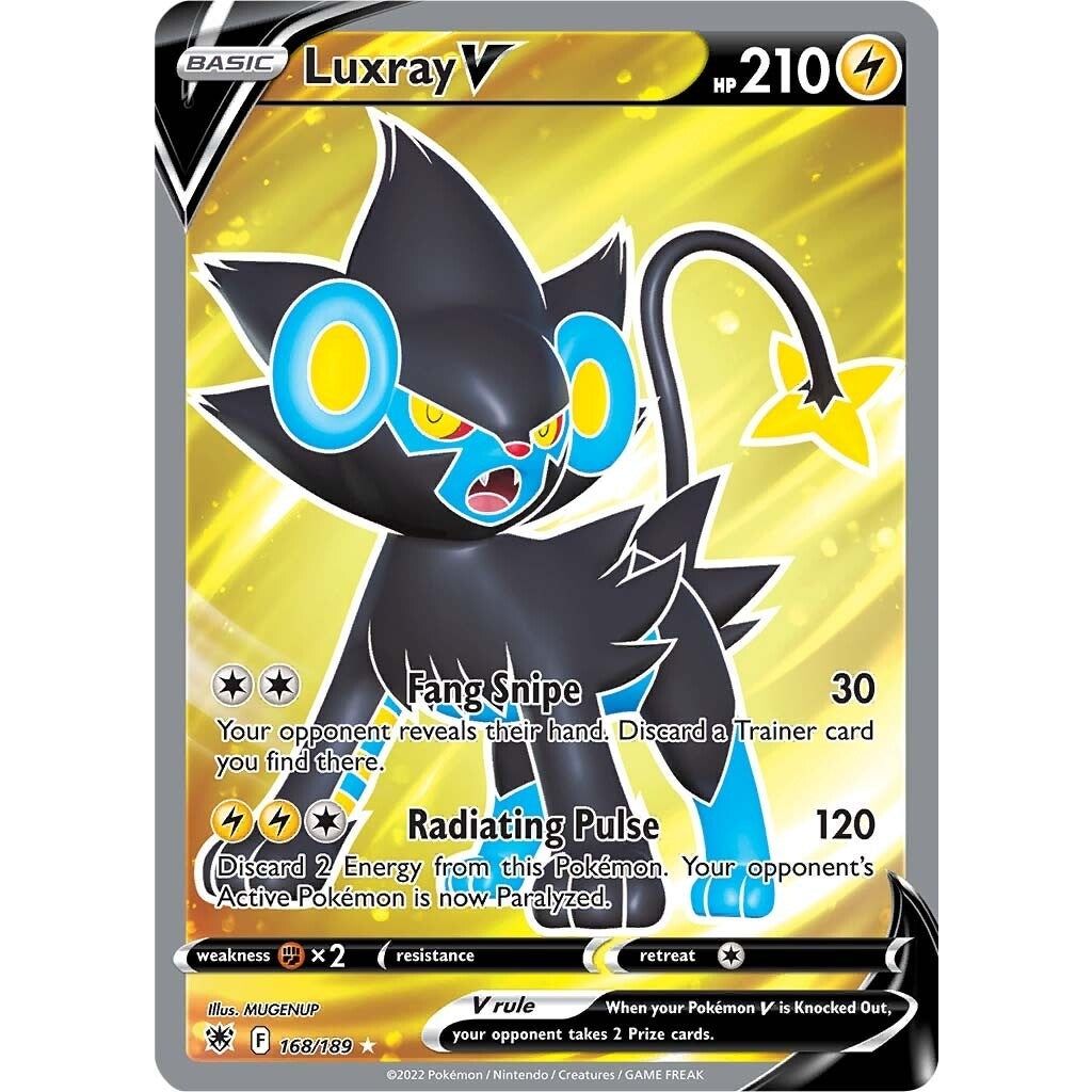 Image for Luxray V (Full Art) (168/189) (SWSH10) - Pokemon