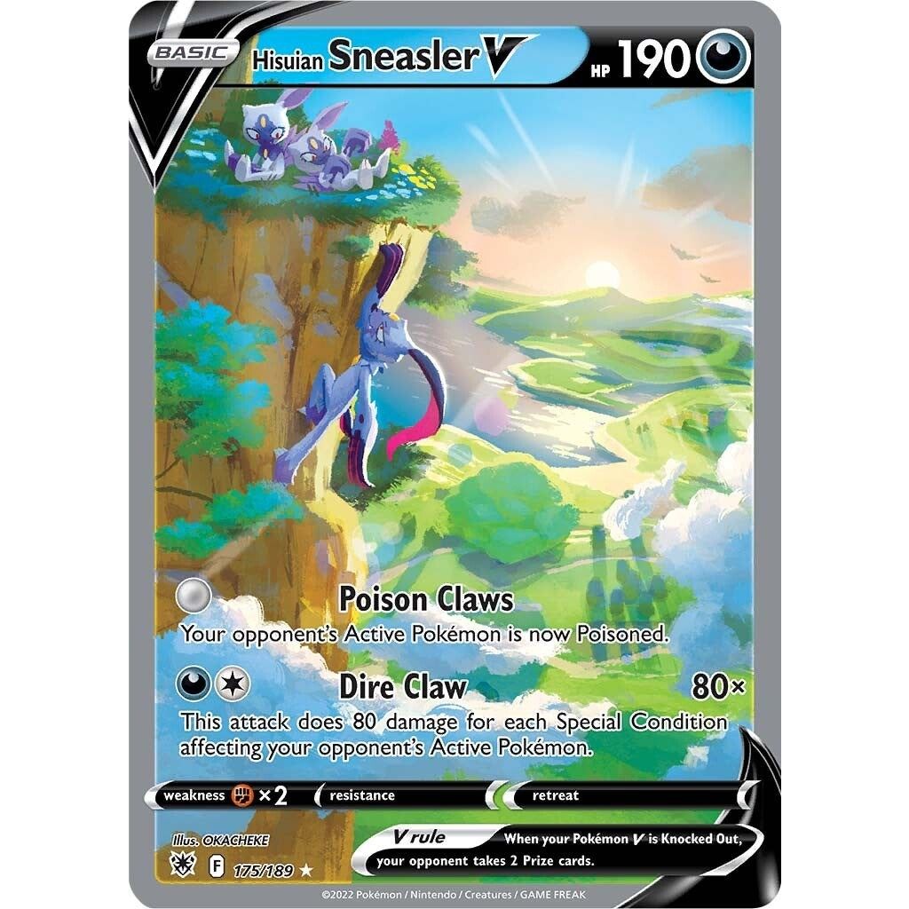 Image for Hisuian Sneasler V (Alternate Full Art) (175/189) (SWSH10) - Pokemon