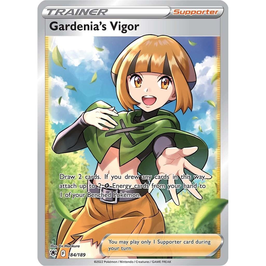 Image for Gardenia's Vigor (Full Art) (184/189) (SWSH10) - Pokemon