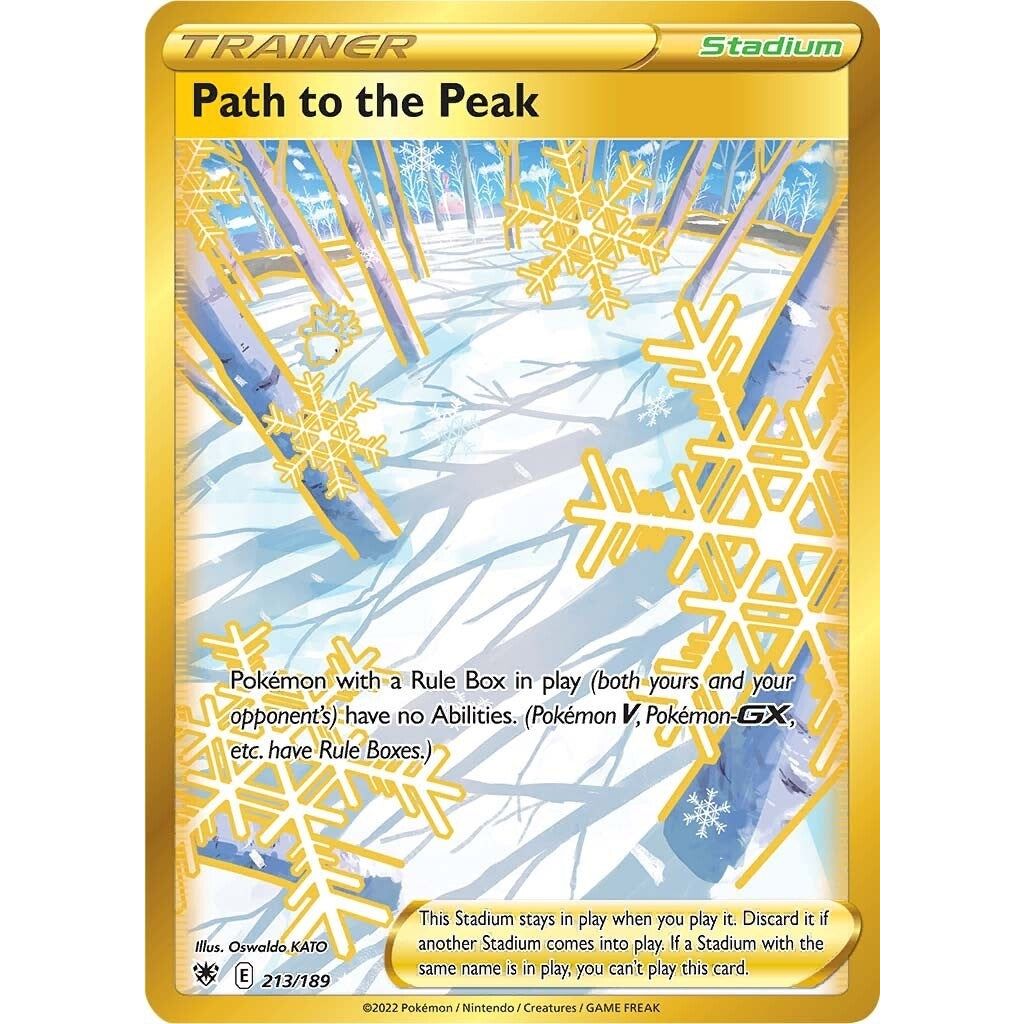 Image for Path to the Peak (Secret) (213/189) (SWSH10) - Pokemon