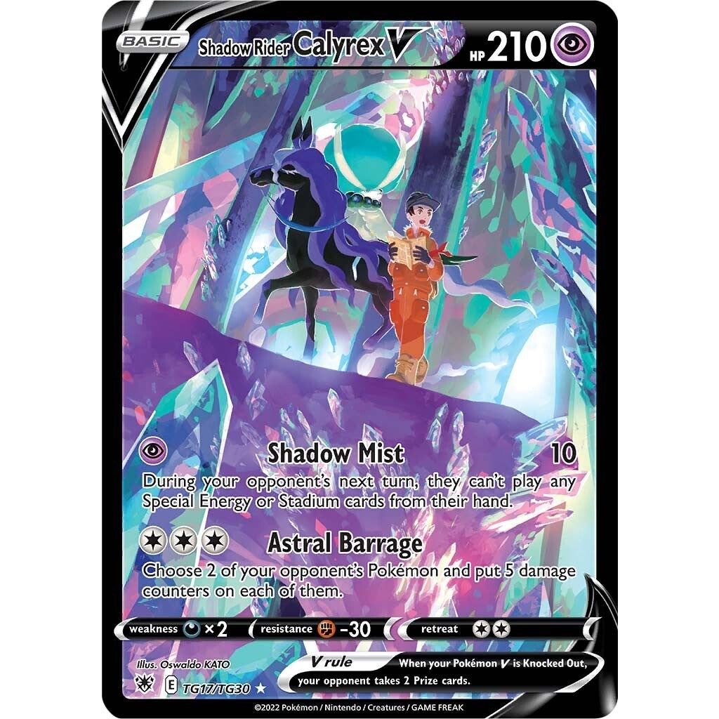 Image for Shadow Rider Calyrex V (TG17/TG30) (SWSH10:TG) - Pokemon