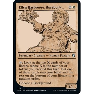 Image for Ellyn Harbreeze, Busybody (Showcase) (377) (CLB) - Magic: The Gathering
