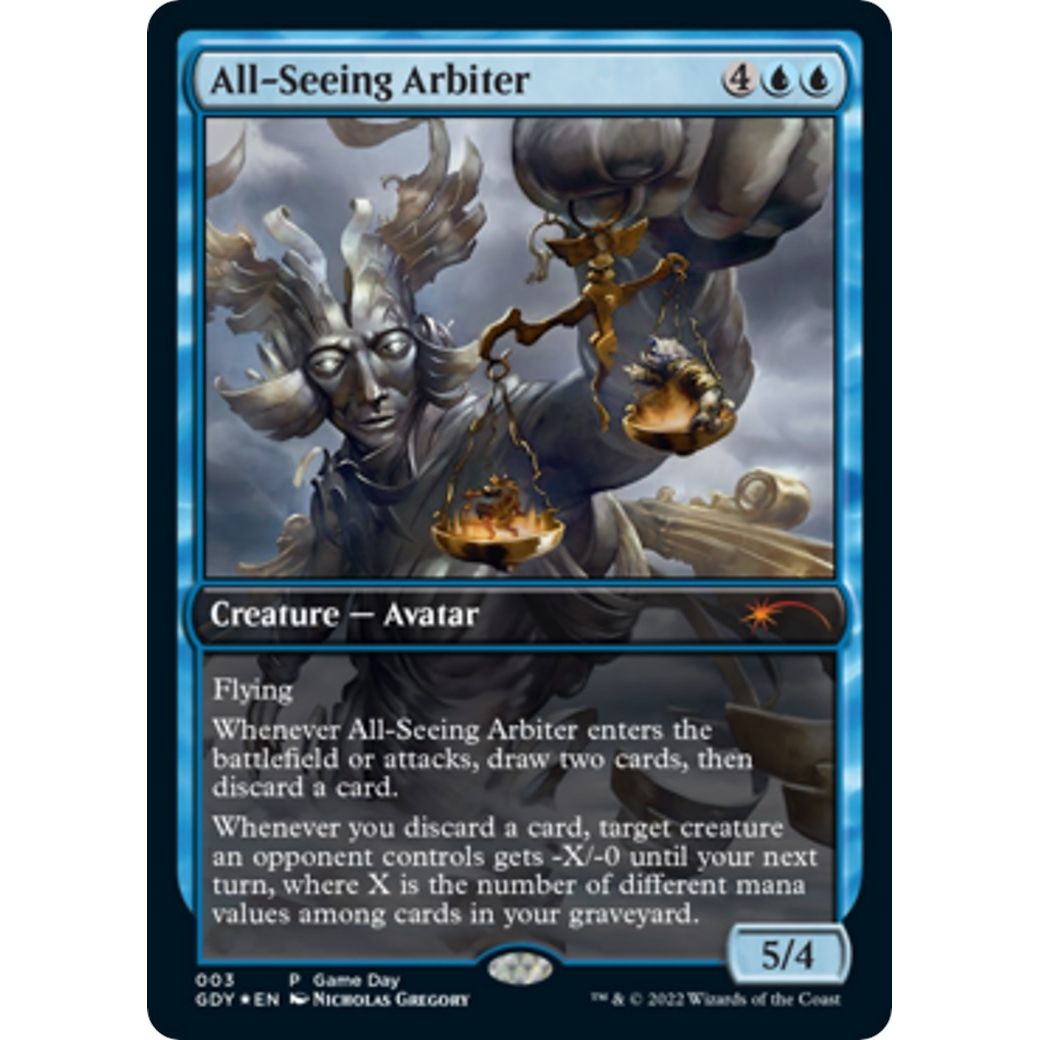 Image for All-Seeing Arbiter (3) (GAME) - Magic: The Gathering