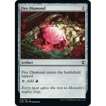 Image for Fire Diamond (313) (CLB) - Magic: The Gathering