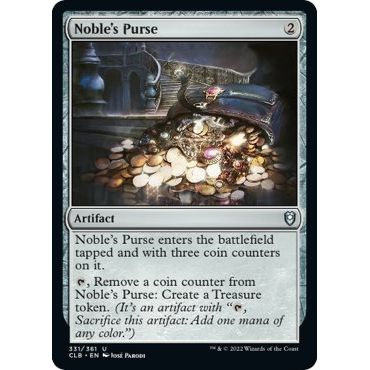 Image for Noble's Purse (331) (CLB) - Magic: The Gathering