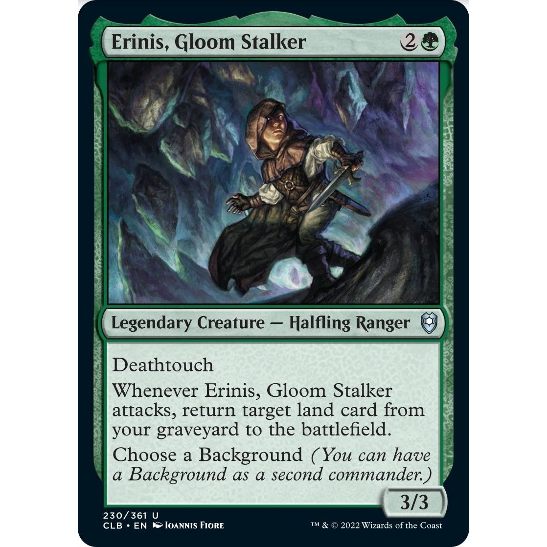 Image for Erinis, Gloom Stalker (230) (CLB) - Magic: The Gathering