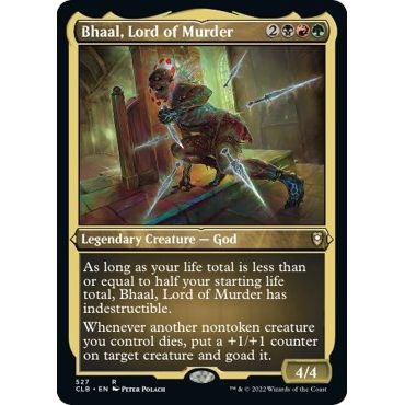 Image for Bhaal, Lord of Murder (Foil Etched) (527) (CLB) - Magic: The Gathering